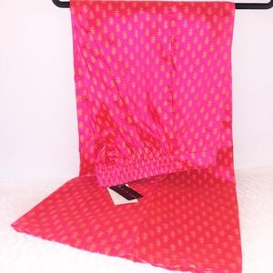 MELANGE Pink/Gold X-WIDE LEG Palazzo BoHo Pants-M